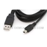 USB 2.0 Cable - USB2-A-B-6 - 6Ft Type A to Mini B